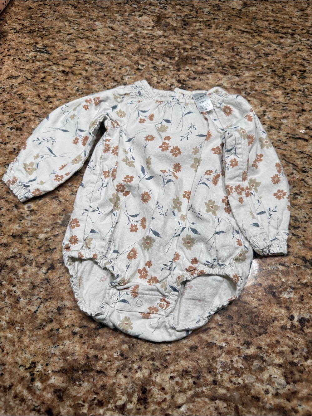Bundle of Baby Girls Long Sleeves 12 months Ralph Lauren Carter’s Cloud Island - Picture 9 of 10